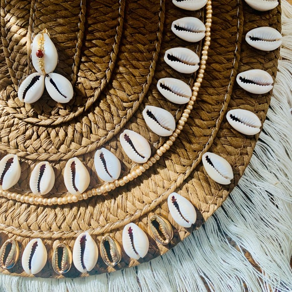 Bohemian Brown and Cream Fringe Clutch